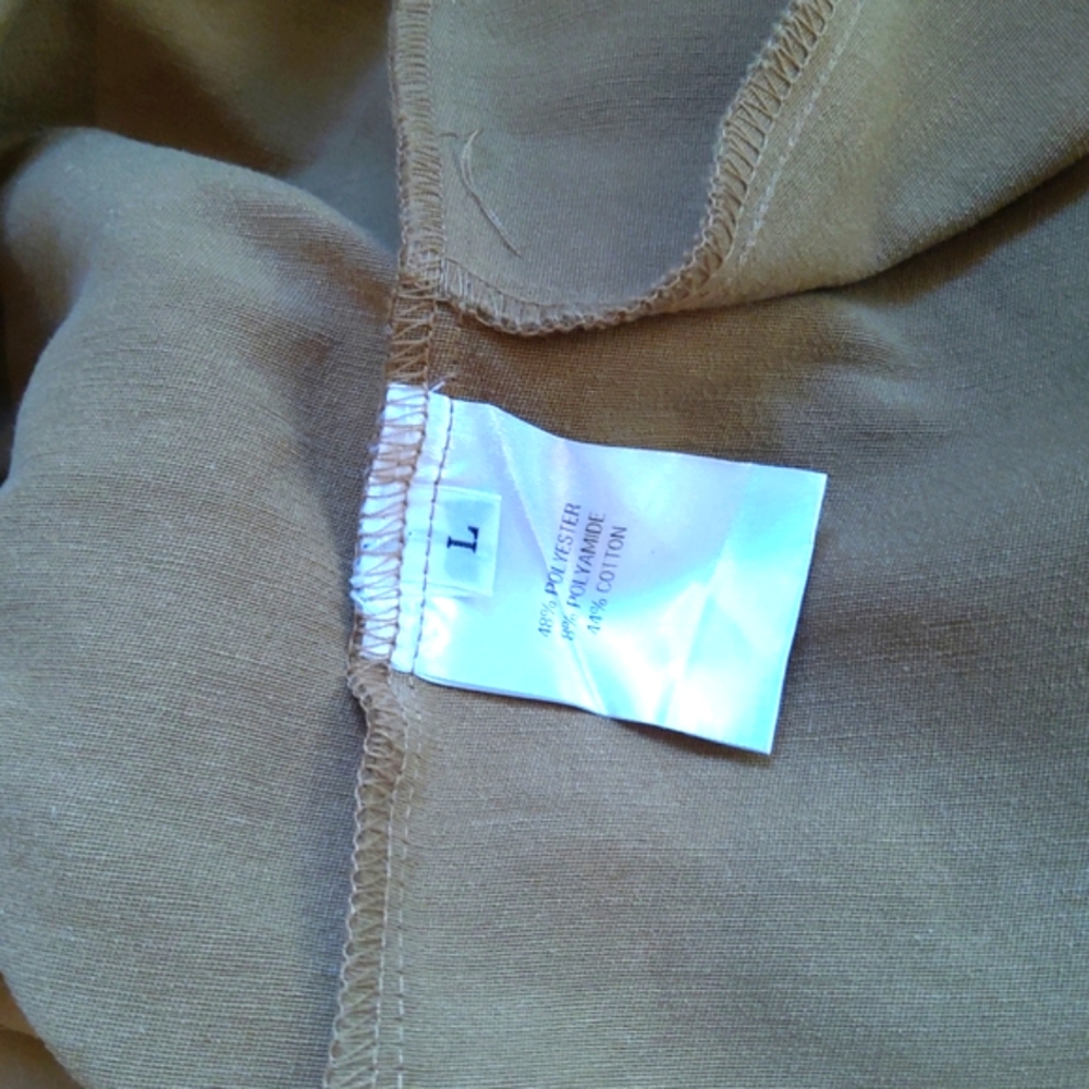 The Frankie Shop Tan Chinos Skirt Versatile Style - Picture 5 of 6